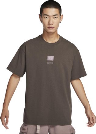 Nike Sportswear Max90 T-Shirt Asia Sizing Baroque Brown FZ5393-237
