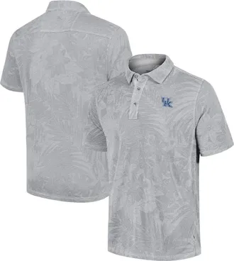 Tommy Bahama Mens Tommy Bahama Grey Kentucky Wildcats Sport Santiago Paradise Polo in Gray at Nordstrom, Size Large