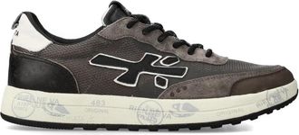 Premiata Bruine Mesh Su&egrave;de Sneakers Dikke Zool - Heren - Sneakers - Bruin - 45 EU - Su&egrave;de - Schoenen