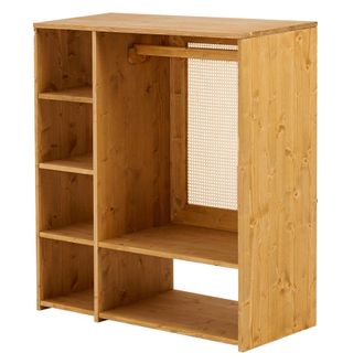 Hannun Armario infantil montessoride madera de color marr&oacute;n claro