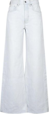 Anine Bing Lewis Jeans - Dames - Loose Fit Jeans - Blauw - W28 - Katoen - Jeans