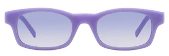 Givenchy GV40032U Narrow Rectangular Sunglasses - Purple