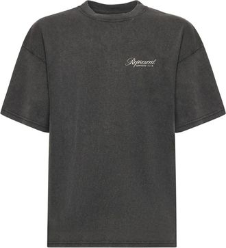 Represent Hombre, Camisetas, Gris, Talla: S