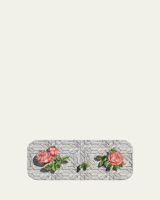 Fornasetti Tray 25X60cm - Musciarabia With Roses Color