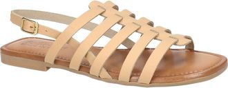 Bella Vita Uma-Italy Cage Sandal in Beige Leather at Nordstrom, Size 8.5