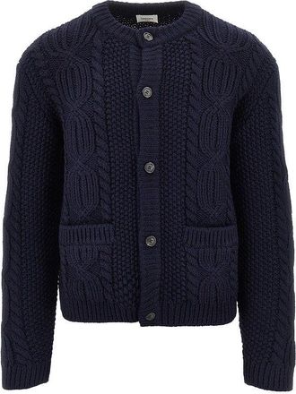 Saint Laurent Wool knitted cardigan Man M
