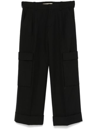 パンツ BALENCIAGA Women Shorts  Burmudas 773246TNT39 1000 Black Balenciaga - Cotton bermuda shorts black - The Corner