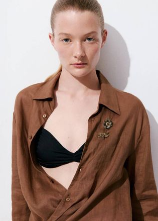 Mango Set 3 spille combinate oro - Donna - Taglia unica - MANGO