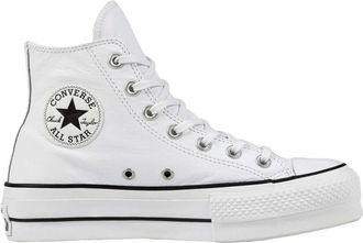 Converse Chuck Taylor All Star Lift Leren Sneakers - Dames - Sneakers - Wit - 41 1/2 EU - Schoenen