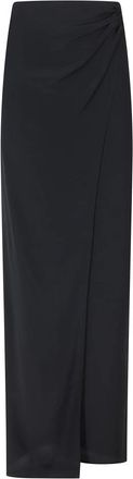 Andamane Phoebe Long Skirt - Dames - Maxi Rokken - Zwart - M - Rokken