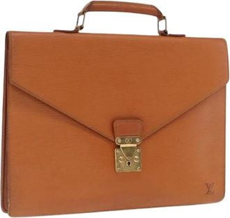 Louis Vuitton Pre-owned Handbags, female, Brown, Size: ONE SIZE Pre-owned Vintage Handbag