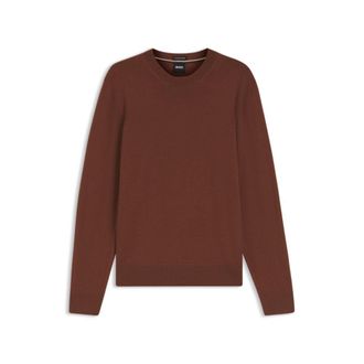 BOSS Merino wool sweater in a regular fit