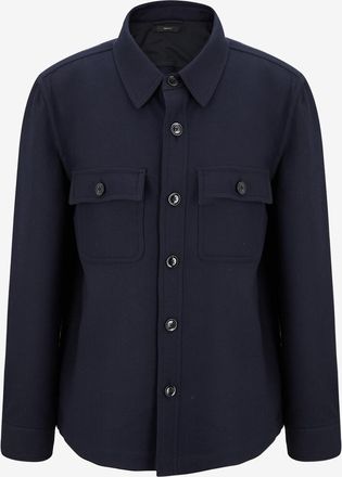 Tom Ford &Uuml;berhemd aus Woll- und Seidentwill