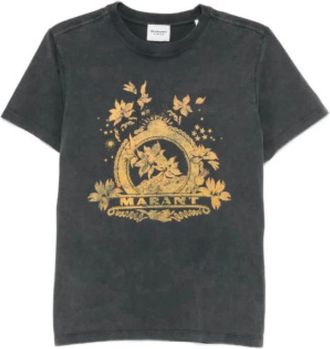 Isabel Marant Camiseta Zewel - Tops - Mujer - Gris - XS