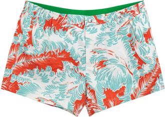 Bottega Veneta Verenprint Zwembroek Rood/Blauw - Heren - Strandmode - Wit - L - Badmode