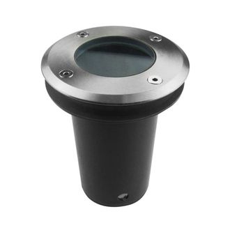 Forlight Empotrable suelo ip67&oslash;110mm gu10 50w acero inox