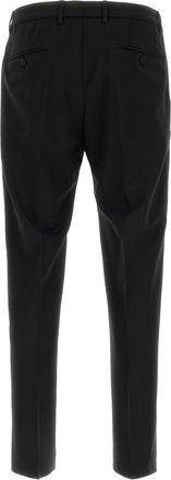 Dolce & Gabbana Wool-Blend Trousers - Black