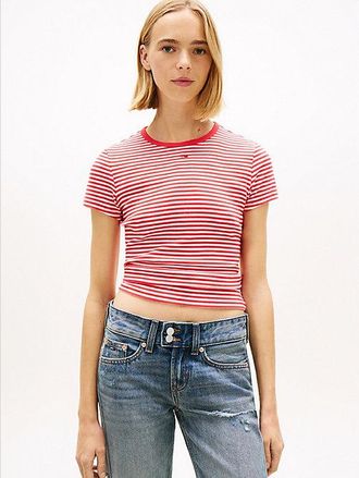 Tommy Hilfiger Ribbed Slim Crew Neck T-shirt