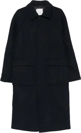 Wood Wood Abrigo Ziggy - Coats - Hombre - Azul - L