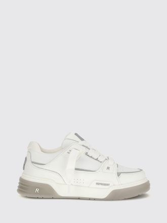 Represent Sneakers bicolore Studio in pelle di vitello con logo a contrasto
