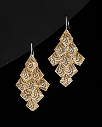Argento Vivo 18K And Silver Drop Earrings