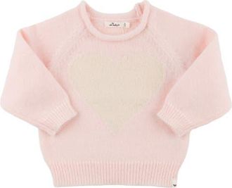 Oh Baby! Love Sweater-Toddler, Little Kid in Baby Pink at Nordstrom, Size 4-5