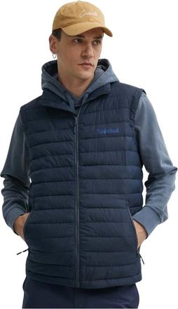 Timberland Axis Peak Waterafstotend Vest - Heren - Bodywarmers - Blauw - S - Leer - Jassen