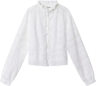 Isabel Marant Shirts, female, White, Size: M Peline Blouse