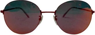 Balenciaga Pre-owned Accessories, female, Red, Size: ONE SIZE Pre-owned Metal sunglasses