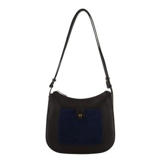 Pourchet Tassen, Dames, Bruin, ONE Size, Leer, Cross Body Tassen