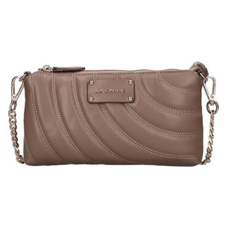 La Carrie Dames, Tassen, Beige, Maat: ONE Size Leer