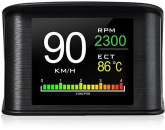 OEM Veloc&iacute;metro, 6,8 X 7,3 X 4,6 Cm, Coche, Interfaz Obd, Pantallas De Visualizaci&oacute;n Frontal (hud), Pantallas De Visualizaci&oacute;n Frontal (hud), Negro