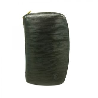 Louis Vuitton Noir Long Wallet (Bi-Fold) (Pre-Owned)