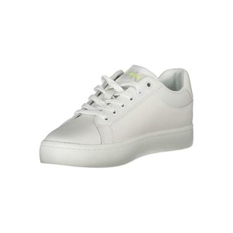 Calvin Klein Leather Sneaker - White