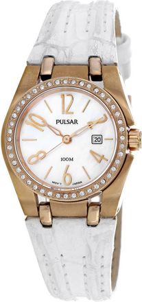 Pulsar Classic Quartz White Dial Ladies Watch PXT668X1