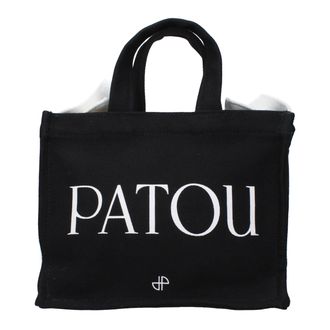 Patou Black Cotton Womens Handbag