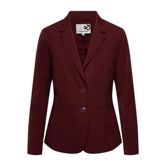 &Co Woman Phileine Travel Blazer - Dames - Jassen - Rood - Maat: XS Leer