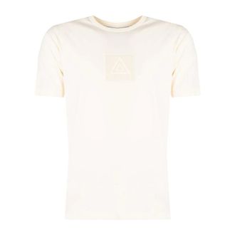 Iceberg T-shirt met ronde hals - Heren - Tops - Beige - Maat: XL Zijde