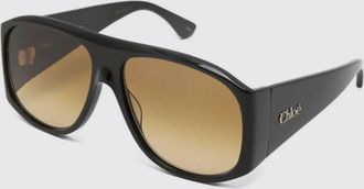 Chlo&eacute; Occhiali da sole a mascherina in acetato Chlo&eacute;