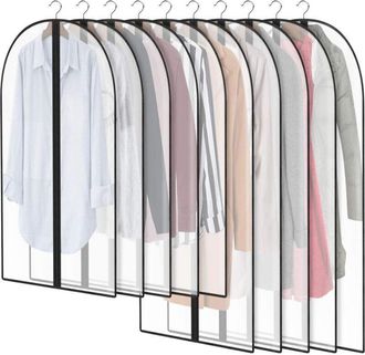 OEM Housse De Protection Pour V&ecirc;tements - Peva Translucide - 60x100 Cm Et 60x120 Cm - Lot De 10