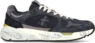 Premiata Mase 25 Sneaker - Heren - Sneakers - Blauw - 41 EU - Nylon - Schoenen