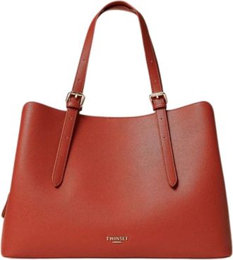 Twinset Tassen, Dames, Rood, ONE Size, Tote Bag