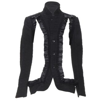Comme Des Gar&ccedil;ons Comme Des Garcons Bad Taste ruffle cut out deconstructed blazer