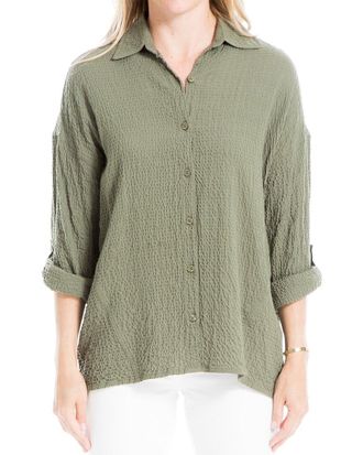 Max Studio Texture Shirt