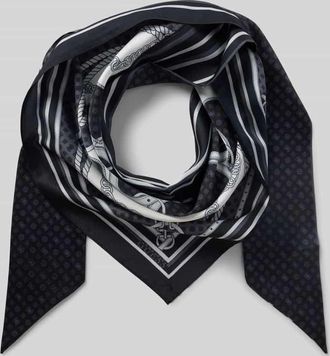 Guess Bandana mit Label-Print in Black, Gr&ouml;&szlig;e 1
