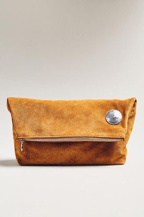 Streets Ahead Suede Clutch