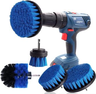 OEM Accesorio De Cepillo Para Taladro, Accesorio De Cepillo Para Taladro, Kit De Limpieza Para Fregar, Para Limpieza De Ducha De Coche, Azulejos, Ruedas, 