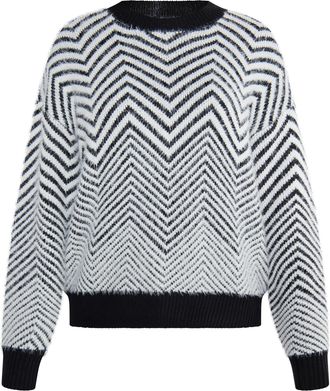 Usha Jumper Dames zwart wit