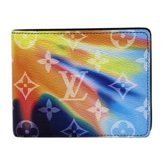 Louis Vuitton Pre-owned Wallets, male, Multicolor, Size: ONE SIZE Pre-owned Monogram Multicolor Bi-fold Wallet