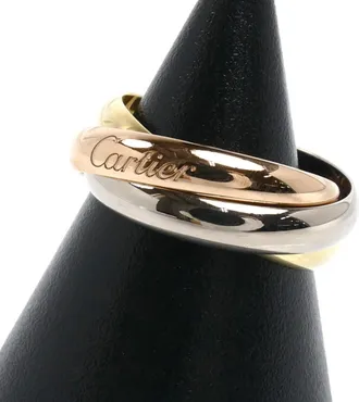 Cartier Yellow Gold (18K) Pink Gold (18K) White Gold (18K) Band Ring (Pre-Owned)